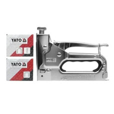 Степлер с регулятором силы для скоб и гвоздей YATO YT-7000