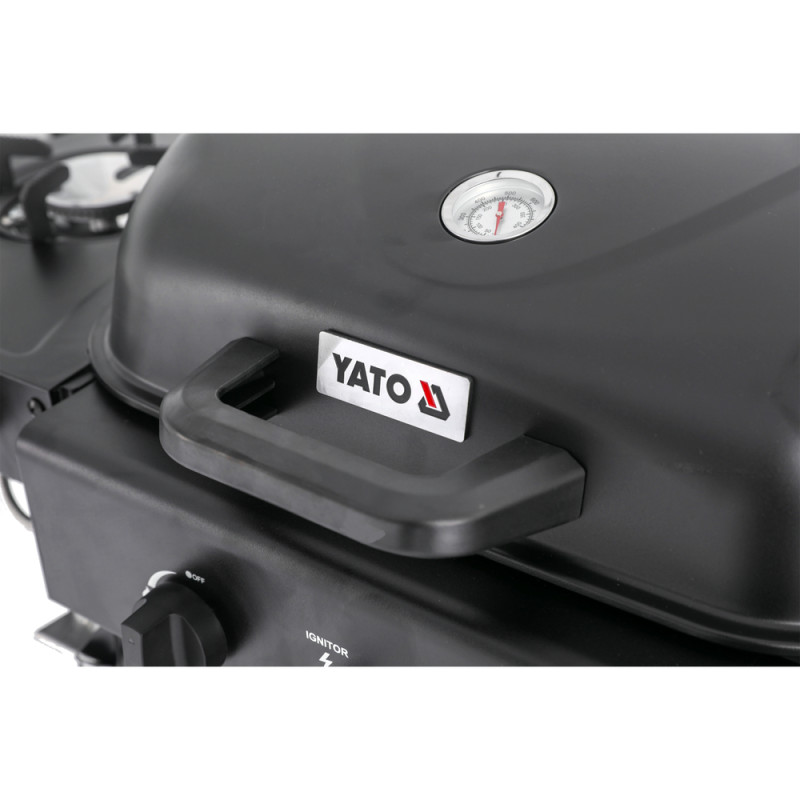 Газовий гриль YATO YG-20008 ASAHI 2+2, 3-в-1, 11 кВт