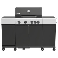 Газовий гриль YATO YG-20037 Mini Kitchen 4+1, 14,5 кВт