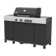 Газовий гриль YATO YG-20037 Mini Kitchen 4+1, 14,5 кВт