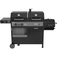 Комбінований гриль YATO YG-20038 4-в-1, газ, вугілля, коптильня, 10 кВт