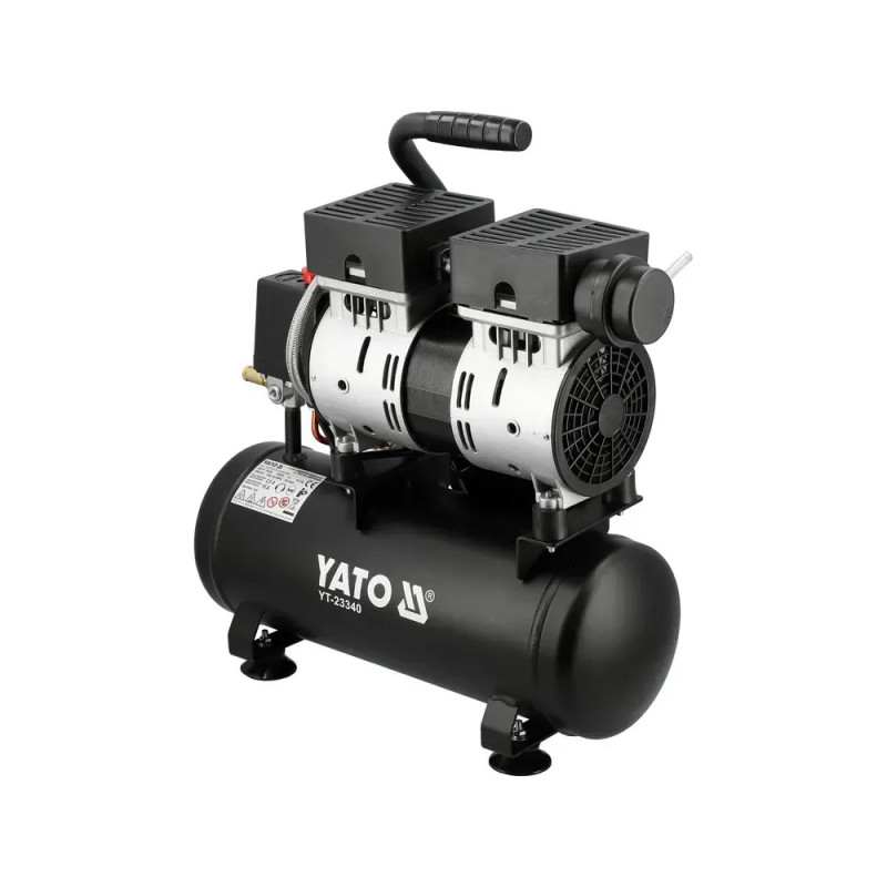 Безоливний компресор 6 л 550 Вт YATO YT-23340 - купити в YATOMARKET