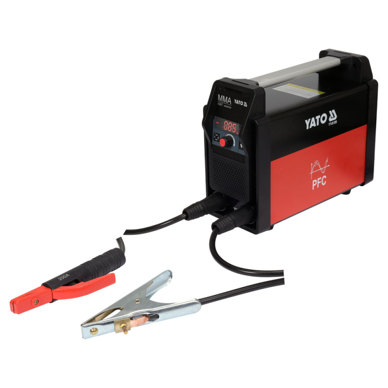 Инверторный сварочный аппарат MMA/DC TIG LIFT PFC 200 А YATO YT-81358