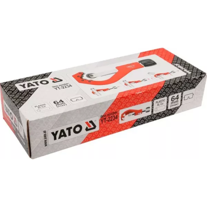 Труборіз механічний роликовий YATO YT-2234