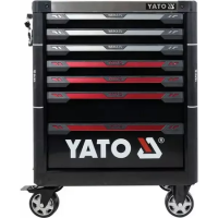 Сервісна шафа 7 ящиків із замком для відкривання YATO YT-09032