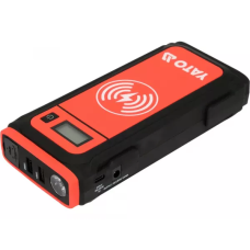 Пусковое устройство/Power bank 16000 мАч с ЖК-дисплеем и индуктивной зарядкой YATO YT-83085