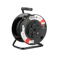 Удлинитель на катушке 30 метров 4 розетки YATO YT-81053 C-5