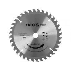 Пильный диск WIDIA по дереву 165х36Tх16мм YATO YT-60591 D-4