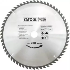 Пильный диск WIDIA по дереву 300х60Tх30мм YATO YT-6077