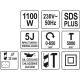 Перфоратор мережевий SDS+ YATO YT-82123