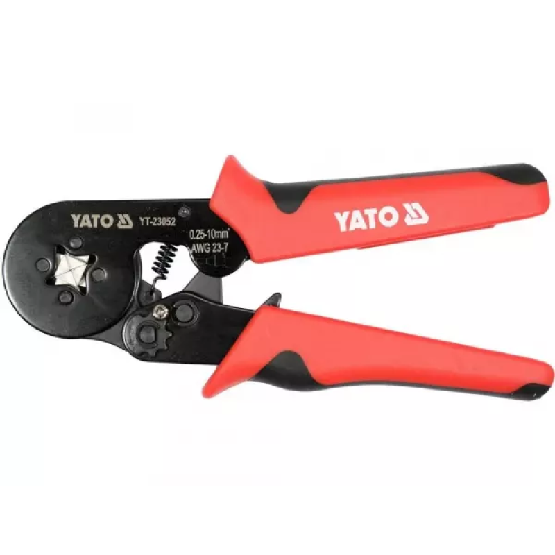 Обжимные клещи для изолированных наконечников 0,25-2,5 мм² YATO YT-2222
