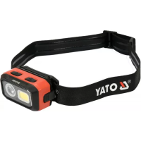 Налобный фонарь аккумуляторный 500 Лм YATO YT-08593 B-3