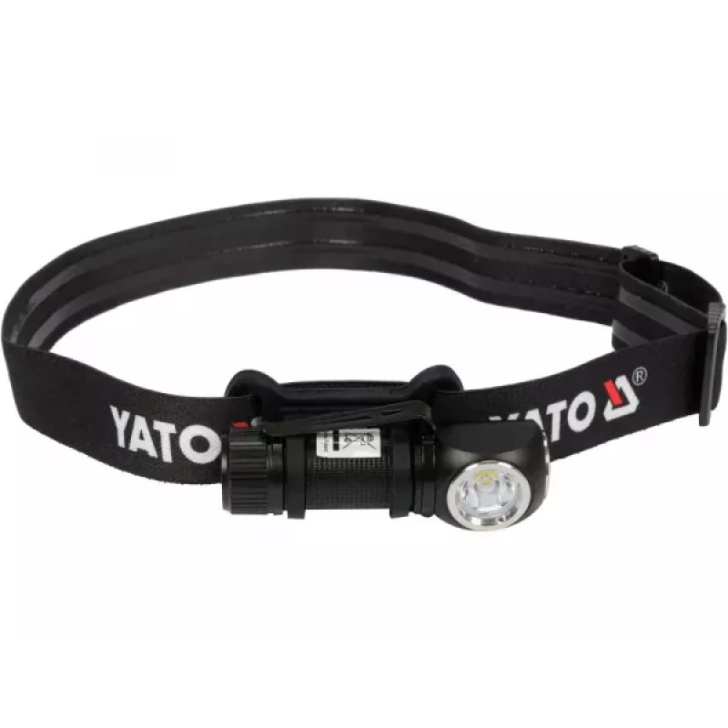 Налобный фонарь аккумуляторный 2в1 350Лм YATO YT-08597