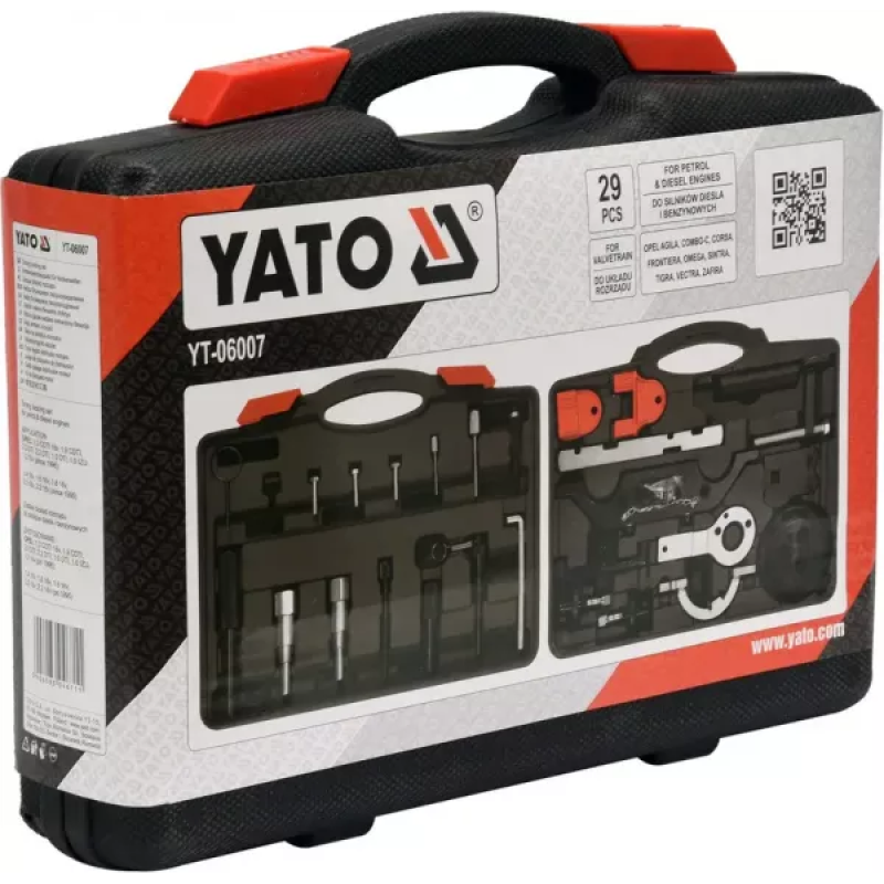 Набір фіксаторів ГРС дизельних і бензинових двигунів YATO YT-06007
