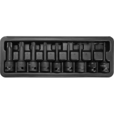 Набор торцевых ударных головок Torx 9 шт YATO YT-10654