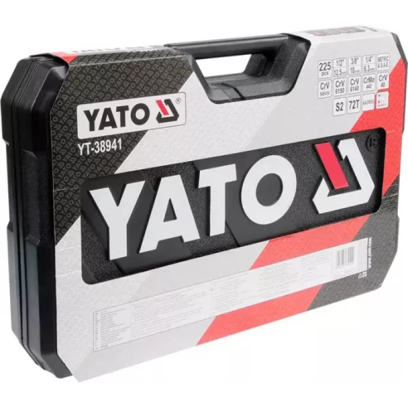 Набір інструментів YATO YT-38941 А-2 на 225 предметів 