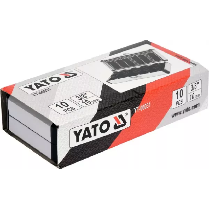 Набір екстракторів для зламаних гвинтів YATO YT-06031