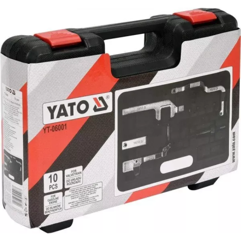 Набір для систем газорозподілу бензинового двигуна PSA / MINI 10 ел. YATO YT-06001 А-4