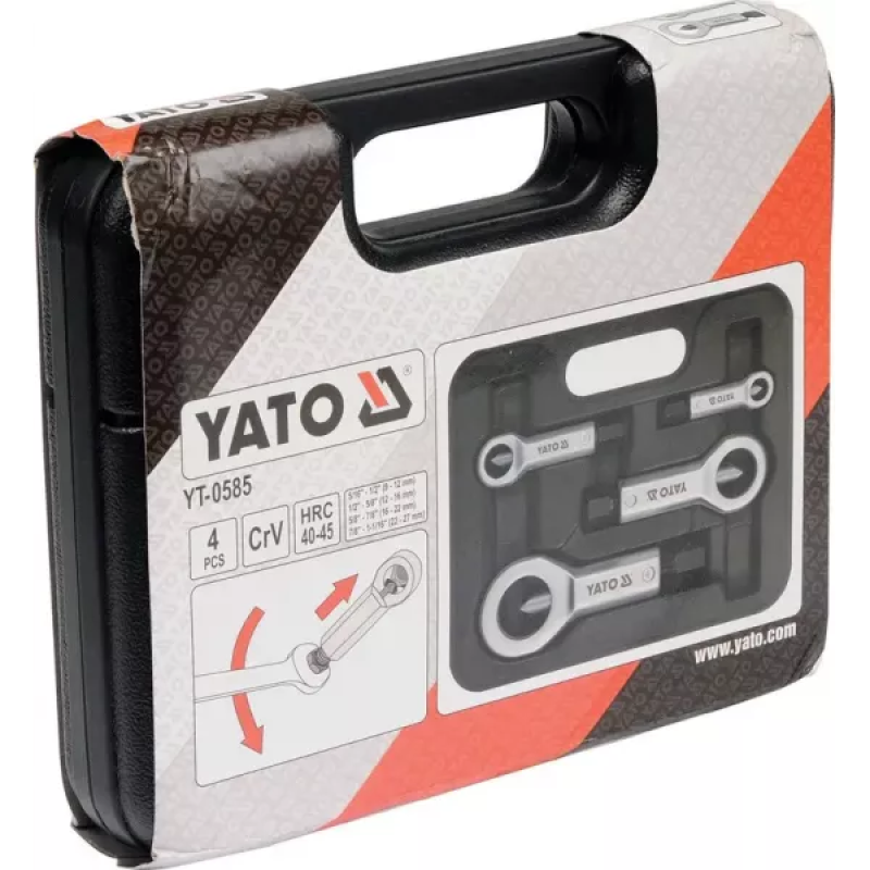Набір гайколомів 4 предмета (9-27 мм) YATO YT-0585
