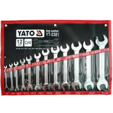 Набор комбинированных гаечных ключей YATO YT-0381