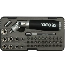 Набор бит для шуруповерта с трещоткой YATO YT-2806