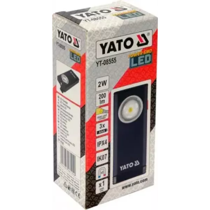 Ліхтар LED 200 лм YATO YT-08555