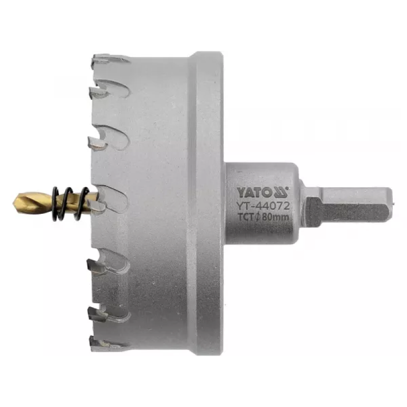Коронка TCT по металлу 80 мм YATO YT-44072