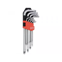Ключи шестигранные Torx длинные T10-T50 9 шт. YATO YT-0511