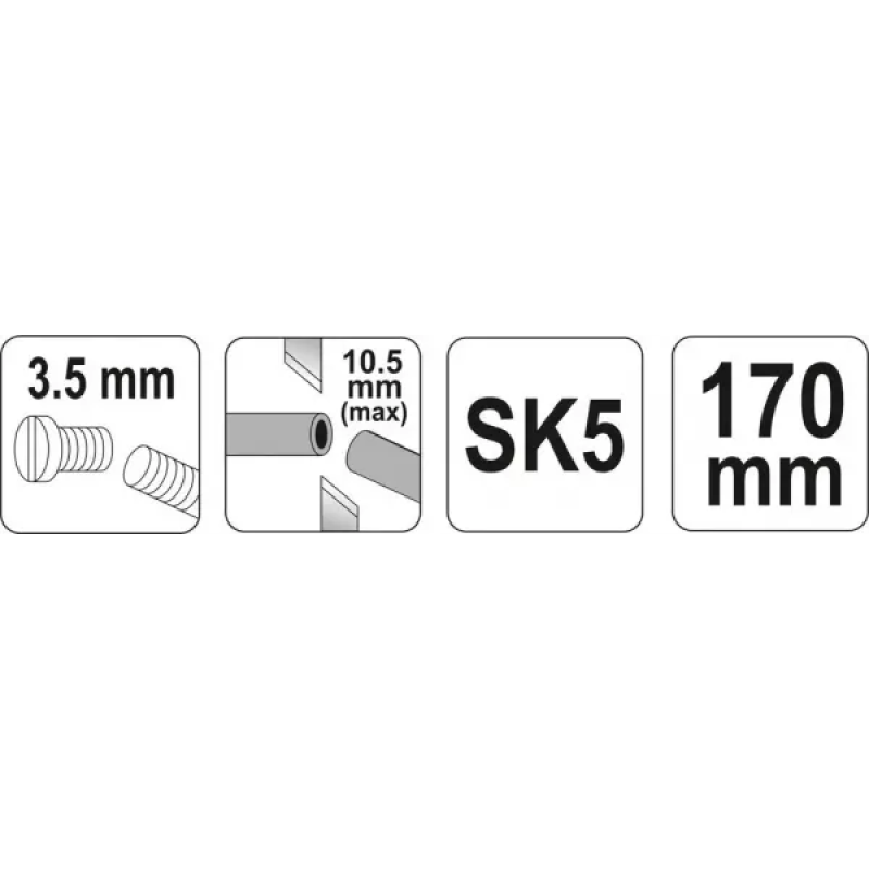 Кабелерез 170 мм YATO YT-2279