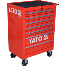 Инструментальный тележка на колесах с выдвижными ящиками YATO YT-0914