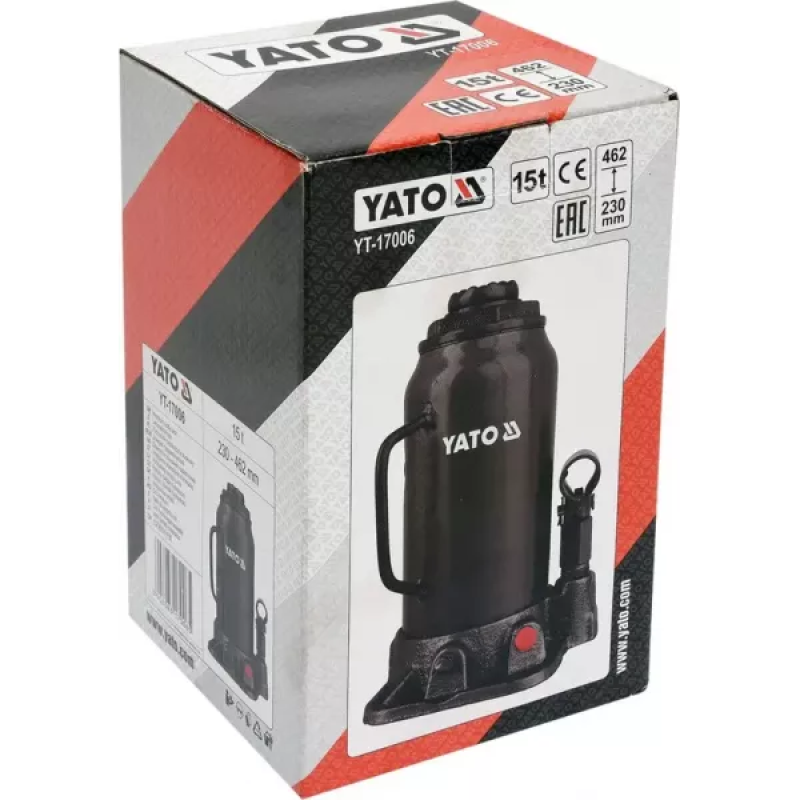 Домкрат YATO YT-17006 гідравлічний 15 т 