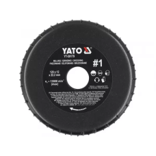 Диск-фреза шлифовальный 120х12 мм №1 для УШМ YATO YT-59179