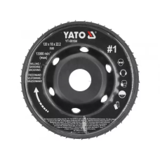 Диск-фреза выпуклый шлифовальный 120х18 мм №1 для УШМ YATO YT-59184