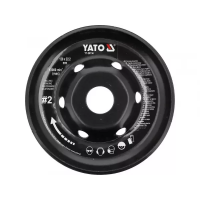 Диск шлифовальный дугоподобный профиль 120 мм №2 для УШМ YATO YT-59156