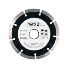 Диск сегментный отрезной алмазный 180 мм YATO YT-6004