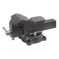 Крупные поворотные слесарные тиски 200 мм YATO YT-6504