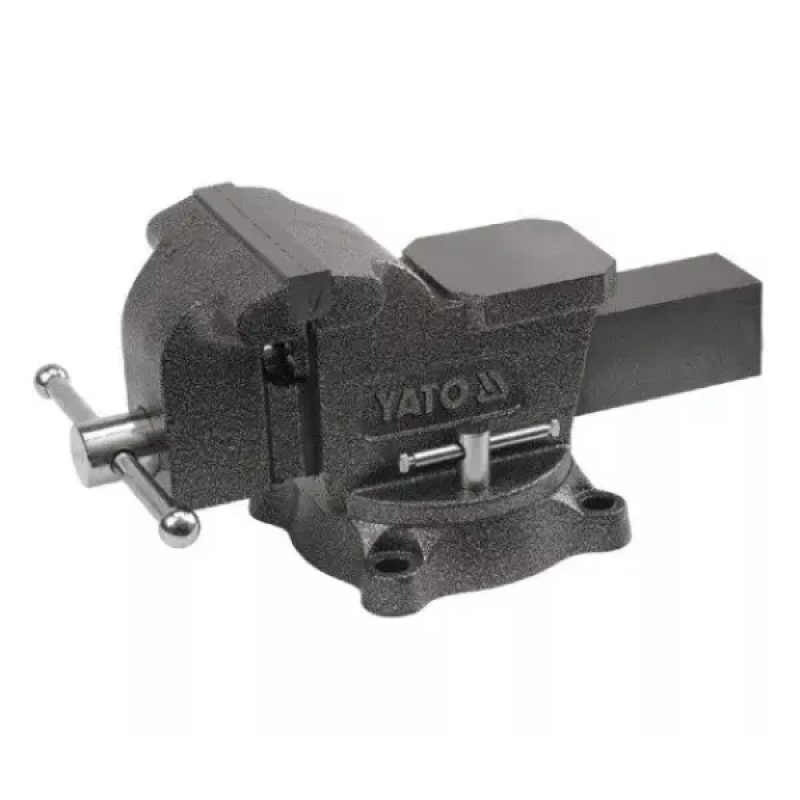 Крупные поворотные слесарные тиски 200 мм YATO YT-6504