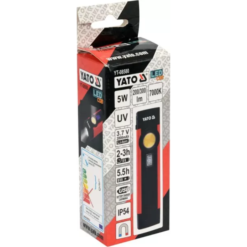 Многофункциональный фонарь ультрафиолетовый 5 Вт YATO YT-08580 B-3