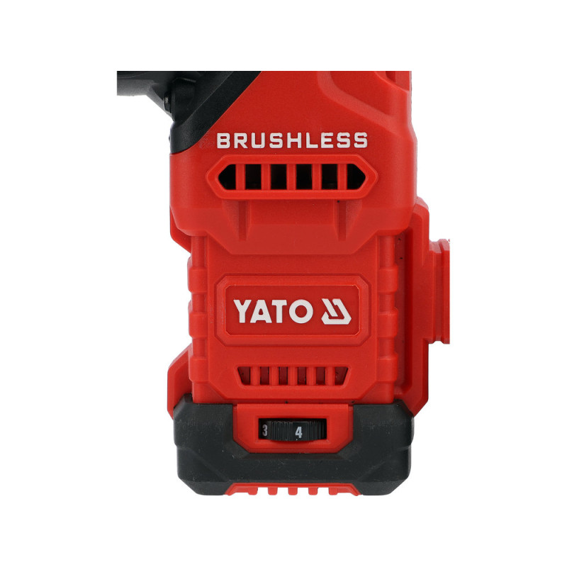 Аккумуляторный перфоратор YATO YT-827724 SDS-Plus 18 В, бесщеточный, 2,8 Дж