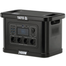 Портативная зарядная станция YATO 2400 Вт, 2232 Вт·ч, LiFePO4