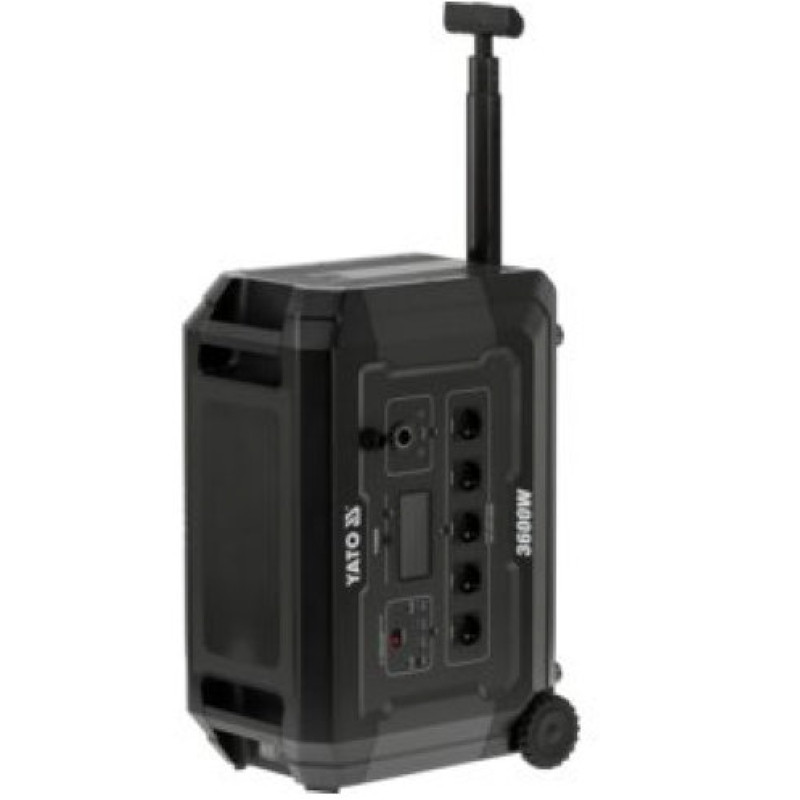 Портативная зарядная станция YATO YT-83096 3600 Вт, 3072 Вт·ч, LiFePO4