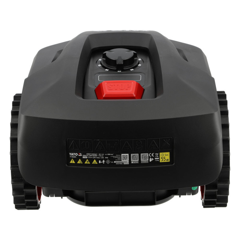 Роботизированная газонокосилка YATO YT-852091 для газонов до 500 м²