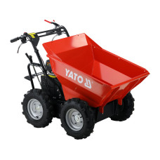 Бензиновый самосвал YATO YT-86115 с двигателем LONCIN G200F, грузоподъемность 300 кг