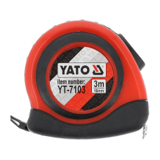 Рулетка стальная 3м х 16мм YATO YT-7103