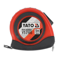 Рулетка стальная 5м х 19мм YATO YT-7105