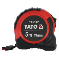 Рулетка стальная 5м х 19мм YATO YT-71071