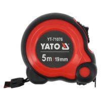 Рулетка стальная 5м х 19мм YATO YT-71076