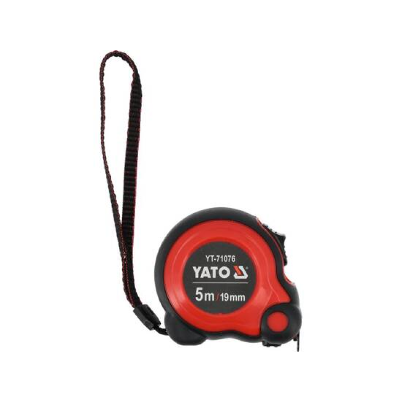 Рулетка стальная 5м х 19мм YATO YT-71076