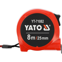 Рулетка измерительная 8м х 25мм YATO YT-71082
