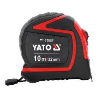 Рулетка рулонна зі сталевою стрічкою 10м х 32мм YATO YT-71087